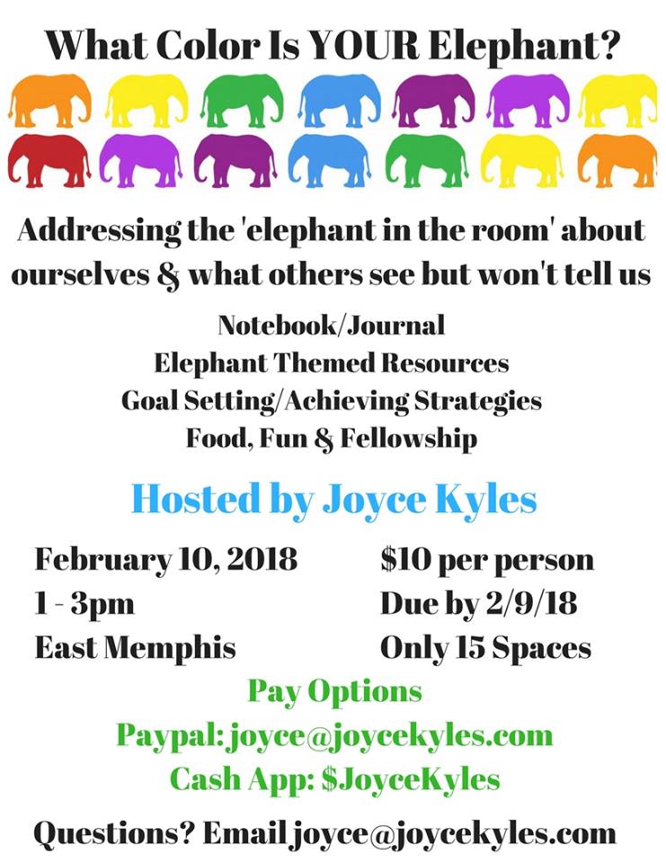 What Color is YOUR Elephant? Join Me!