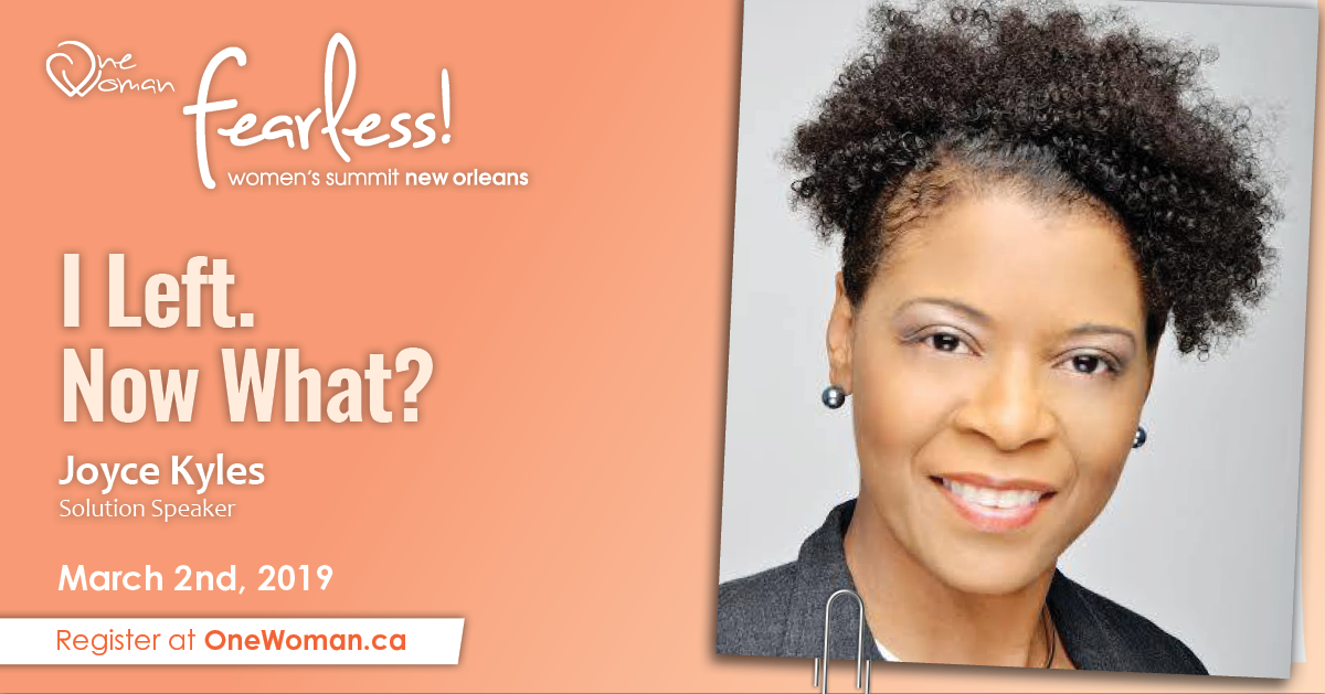 Join Me at One Woman Fearless-NOLA
