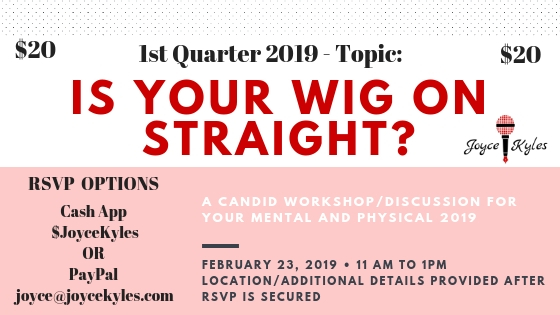IS YOUR WIG ON STRAIGHT?
