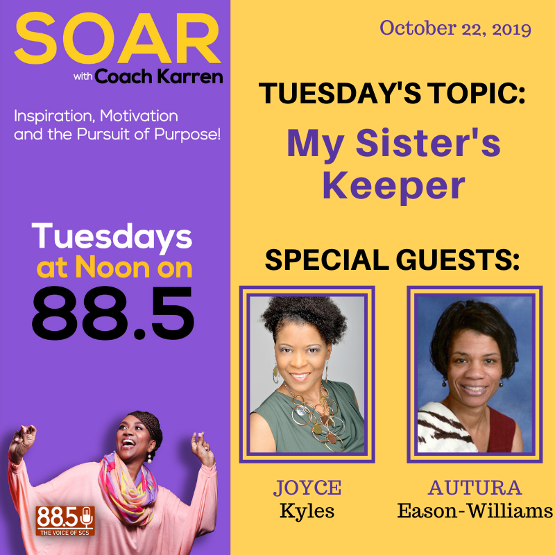 My Sister’s Keeper on the “Coach Karren Show”