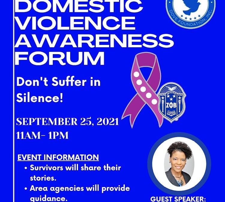 Domestic Violence Forum with Zeta Phi Beta